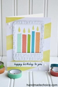 7 Birthday Handmade Card Ideas