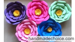 6 Gorgeous Paper Handmade Flowers You Can Make