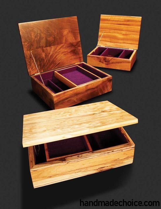 Pretty DIY Handmade Jewelry Box Ideas